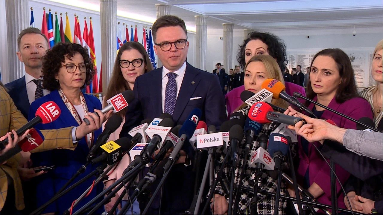 Marszałek Szymon Hołownia Marszałek Szymon Hołownia