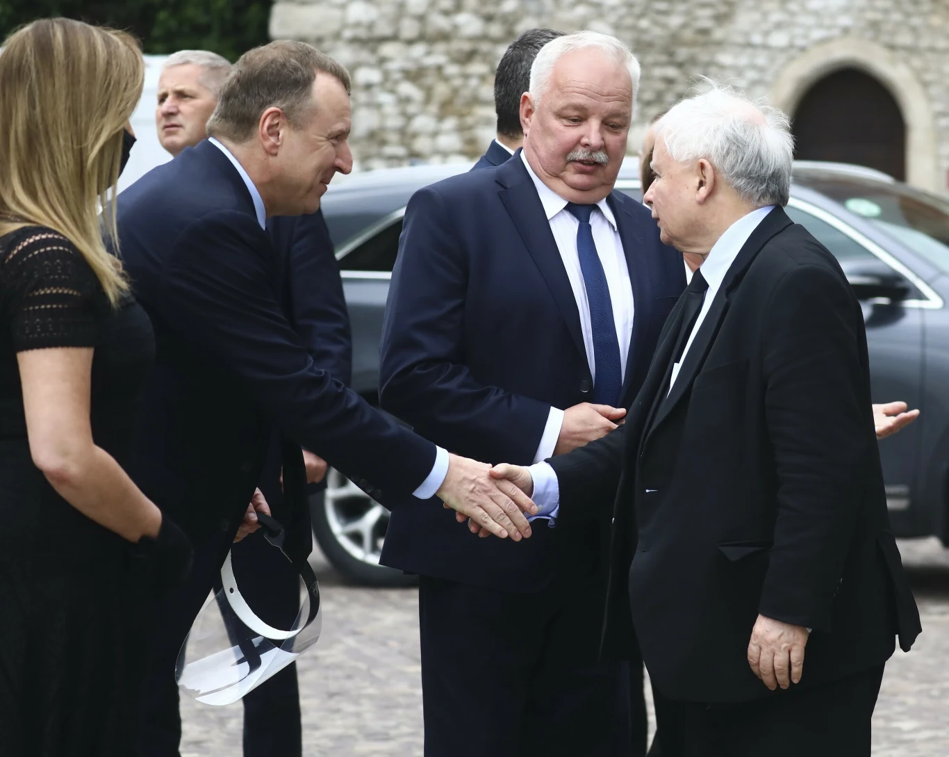Jacek Kurski i Jarosław Kaczyński w Krakowie w 2020 roku Jacek Kurski i Jarosław Kaczyński w Krakowie w 2020 roku
