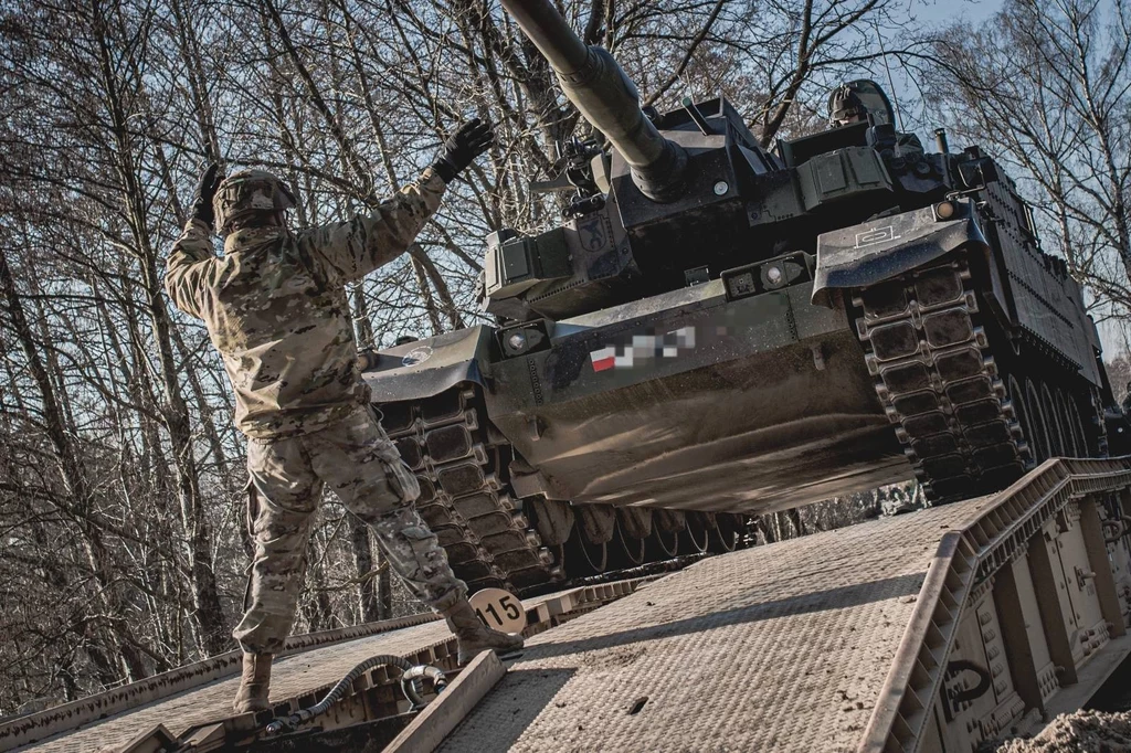 Czołg K2 Black Panther na ćwiczeniach Dragon-24