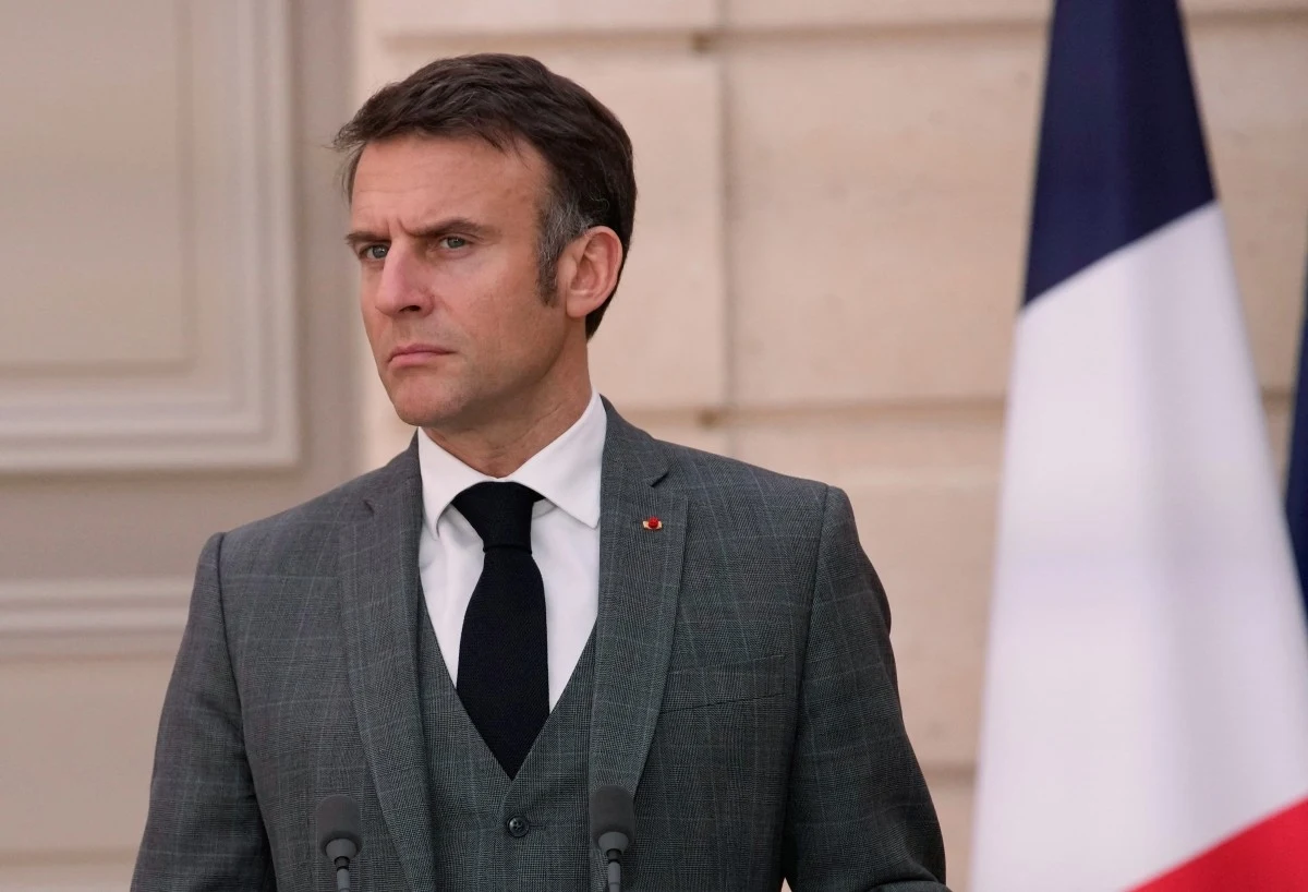 Emmanuel Macron miał stwierdzić, że niebawem linia frontu w Ukrainie może przesunąć się pod Kijów i Odessę Emmanuel Macron miał stwierdzić, że niebawem linia frontu w Ukrainie może przesunąć się pod Kijów i Odessę