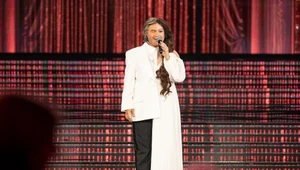 Katarzyna Skrzynecka w "TTBZ" jako Andrea Bocelli i Sarah Brightman 