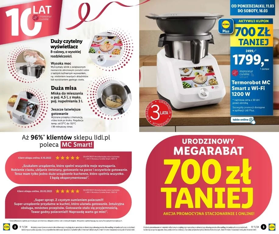 Lidl oferuje ogromny rabat na popularnego robota kuchennego!