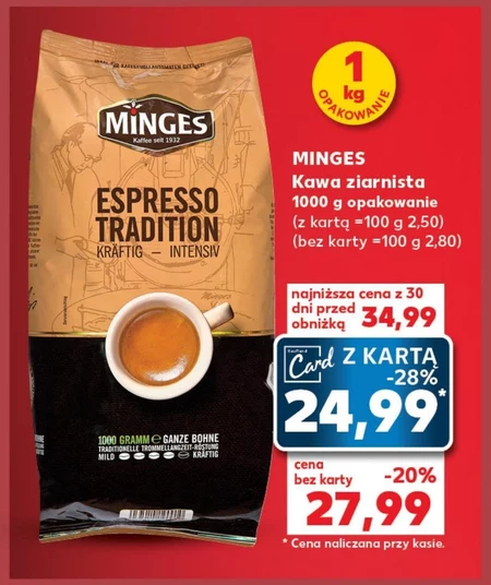 Kawa ziarnista Minges