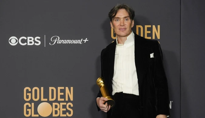Cillian Murphy na gali Złotych Globów