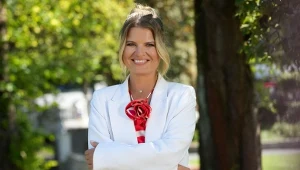 Marta Manowska na planie "Sanatorium miłości 6"