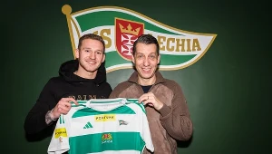 Paolo Urfer z nowym zawodnikiem Lechii Gdańsk Bohdanem Wiunnykiem