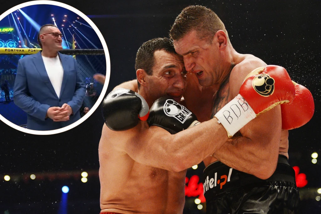 Mariusz Wach (na zdjęciu z Władimirem Kliczką) został nowym zawodnikiem Clout MMA