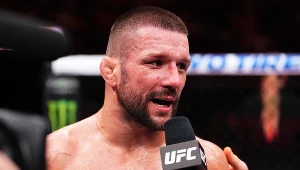 UFC 299: Mateusz Gamrot po wygranej nad Rafaelem Dos Anjosem