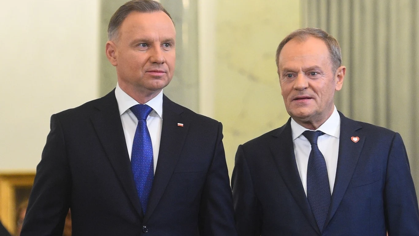 Prezydent Andrzej Duda i premier Donald Tusk Prezydent Andrzej Duda i premier Donald Tusk
