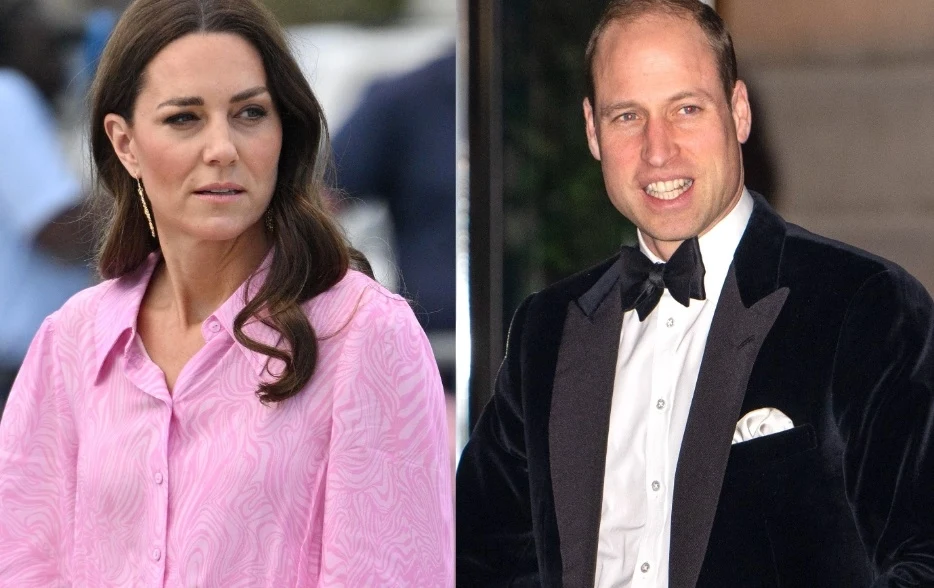 Księżna Kate i książę William.