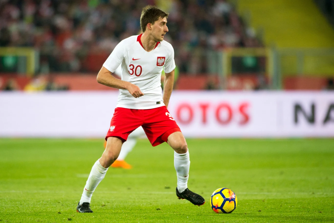 Taras Romanczuk debiutował w reprezentacji Polski w 2018 roku