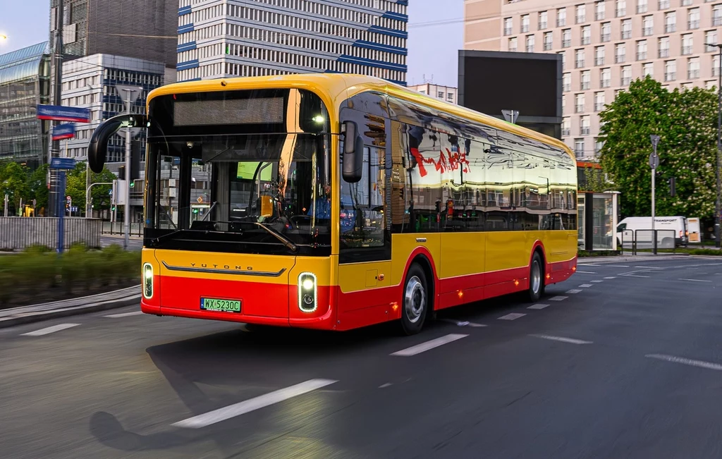 Warszawa kupiła między innymi 12 chińskich autobusów Yutong U12