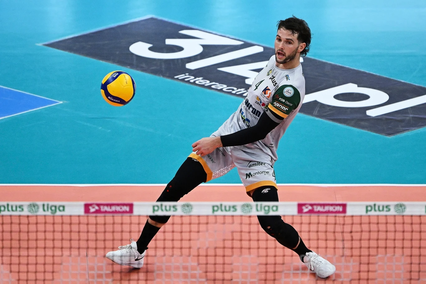 Luke Perry, libero drużyny z Zawiercia Luke Perry, libero drużyny z Zawiercia
