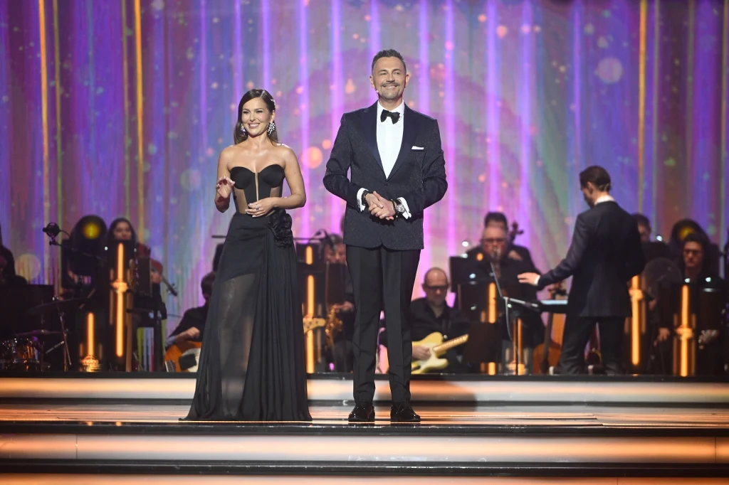 Paulina Sykut-Jeżyna i Krzysztof Ibisz