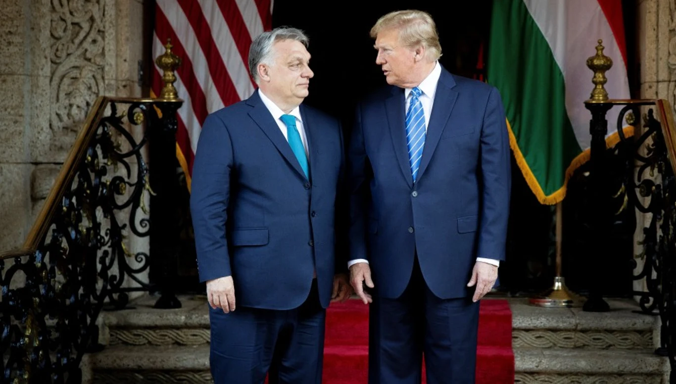 Viktor Orban i Donald Trump Viktor Orban i Donald Trump