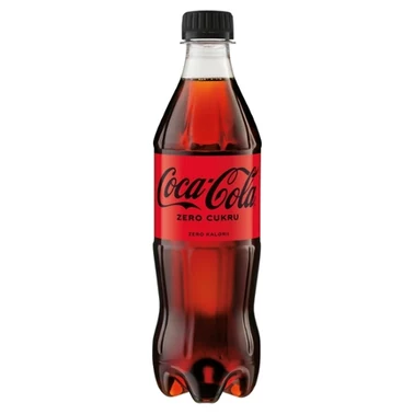 Coca-Cola zero Napój gazowany 500 ml - 0