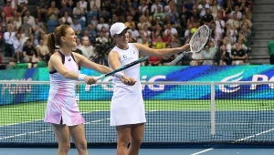Agnieszka Radwańska i Iga Świątek