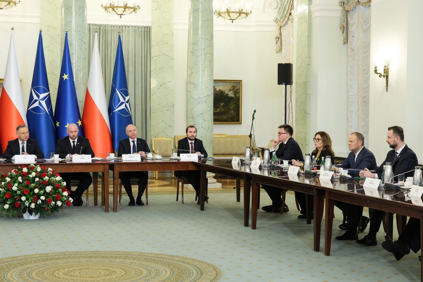 Posiedzenie Rady Bezpieczeństwa Narodowego Posiedzenie Rady Bezpieczeństwa Narodowego