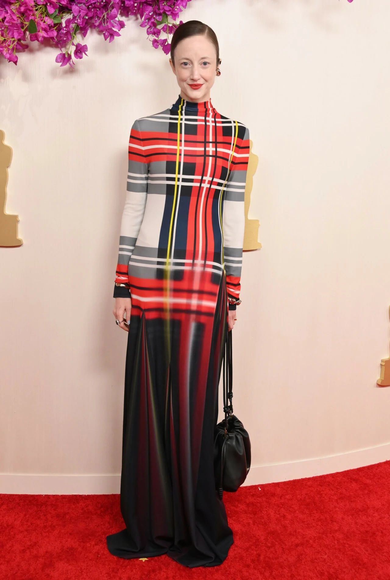 Andrea Riseborough na Oscarach 2024. Andrea Riseborough na Oscarach 2024.