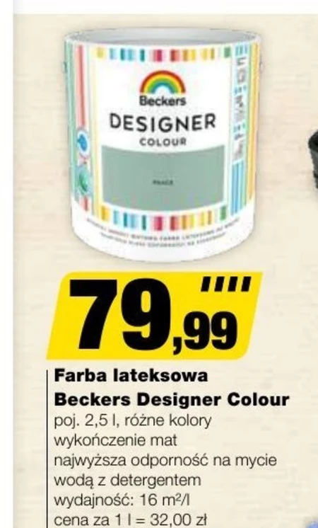 Farba lateksowa Designer