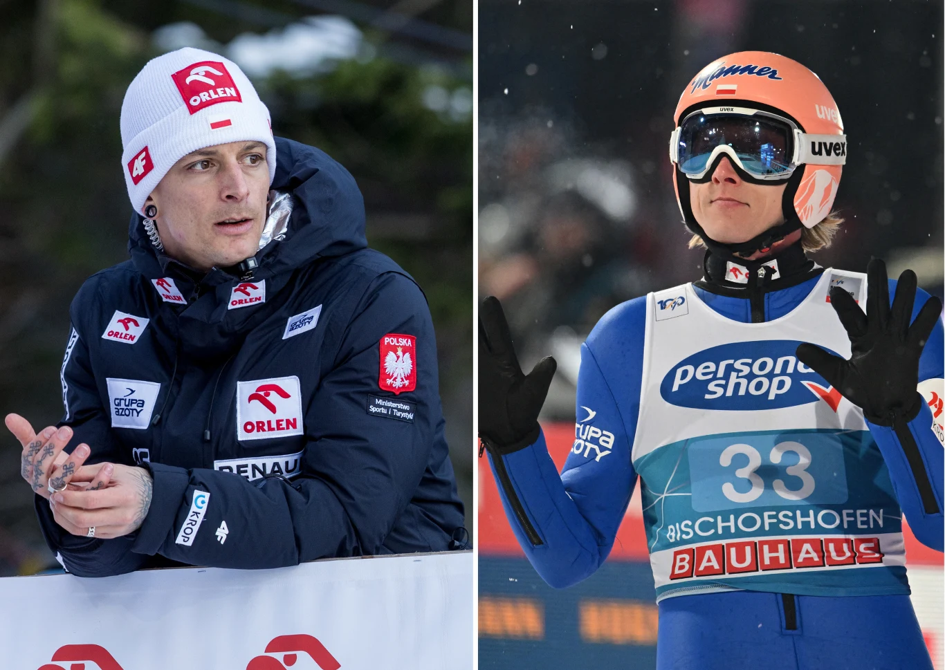 Thomas Thurnbichler i Dawid Kubacki