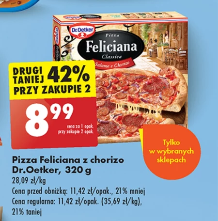 Dr. Oetker Feliciana Classica Pizza Salame e Chorizo 320 g
