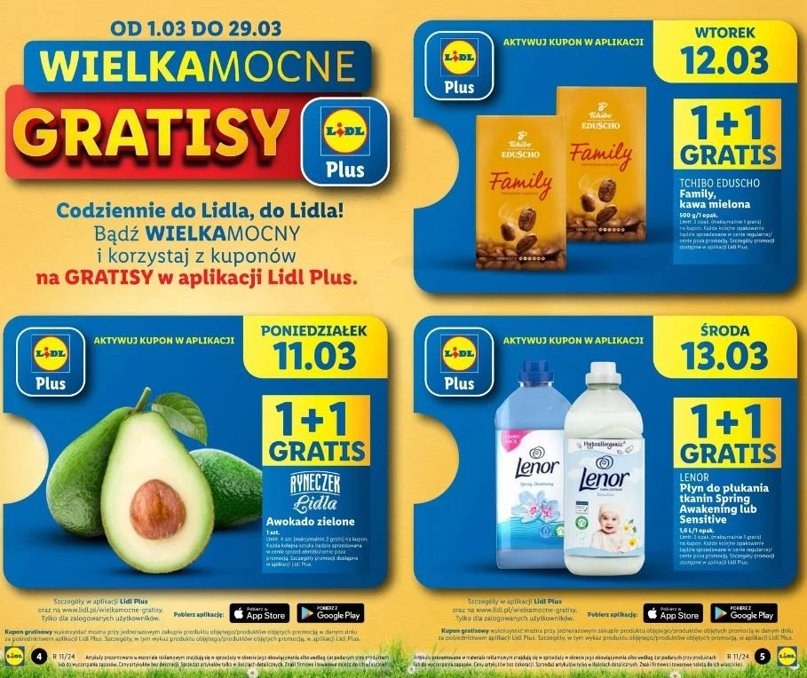 Lidl oferuje nowe gratisowe promocje! Lidl oferuje nowe gratisowe promocje!