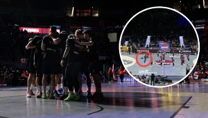 Podczas meczu Baskonii Vitoria z Barceloną doszło do niefortunnego wypadku