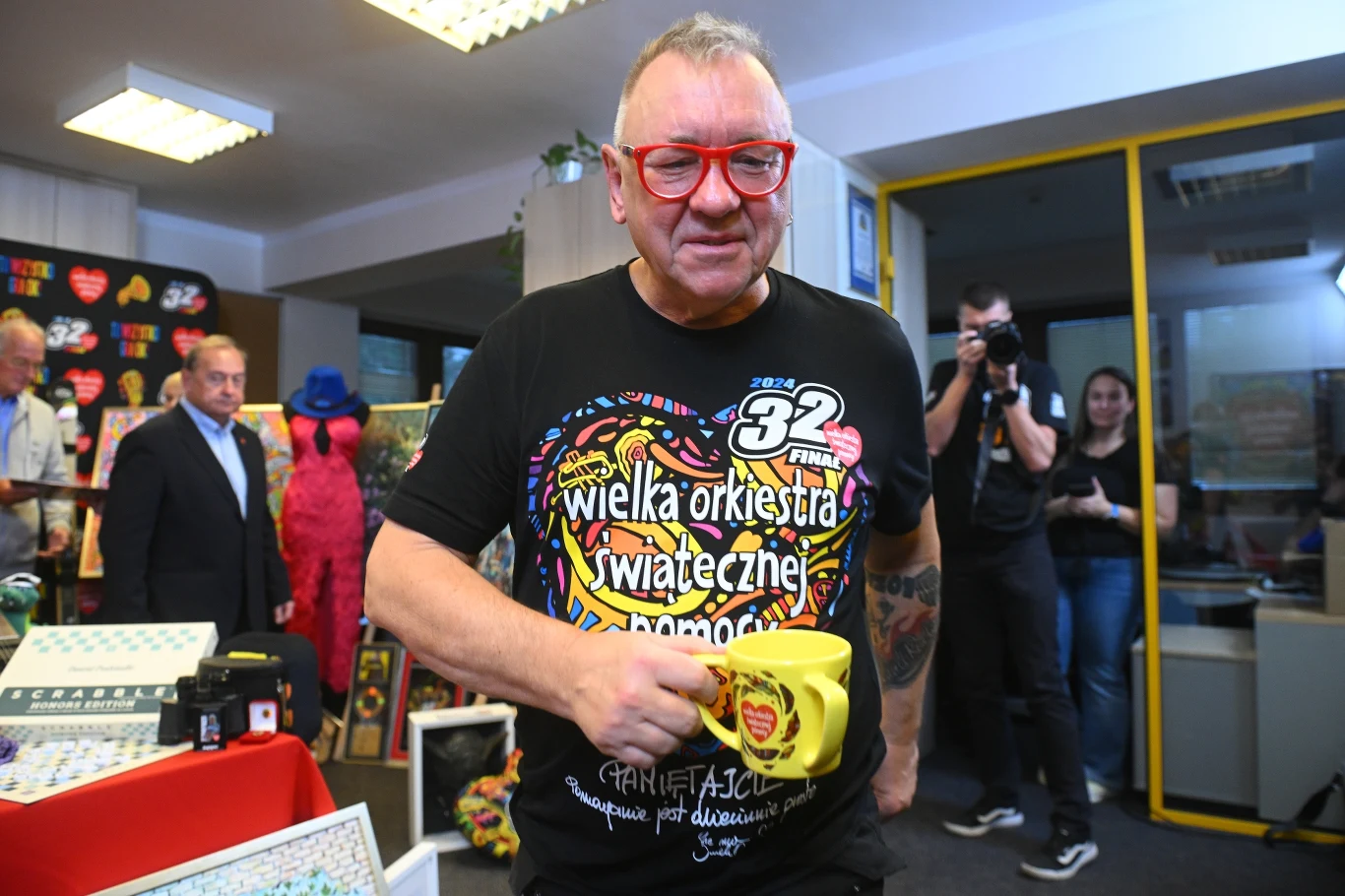 Jurek Owsiak zaprasza na 30. edycję Pol'and'Rock Festival Jurek Owsiak zaprasza na 30. edycję Pol'and'Rock Festival