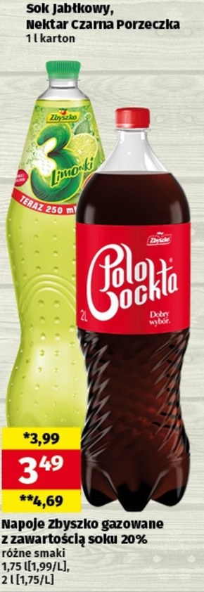 Polo Cockta Napój gazowany o smaku cola 2 l niska cena