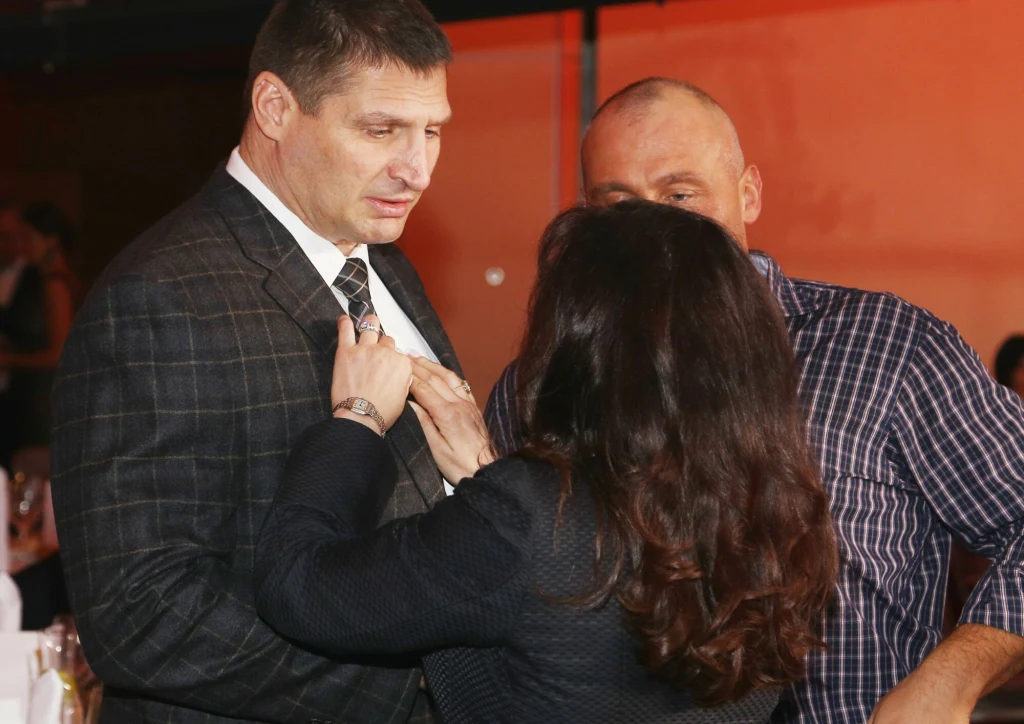 Andrzej Gołota z żoną Mariolą Andrzej Gołota z żoną Mariolą