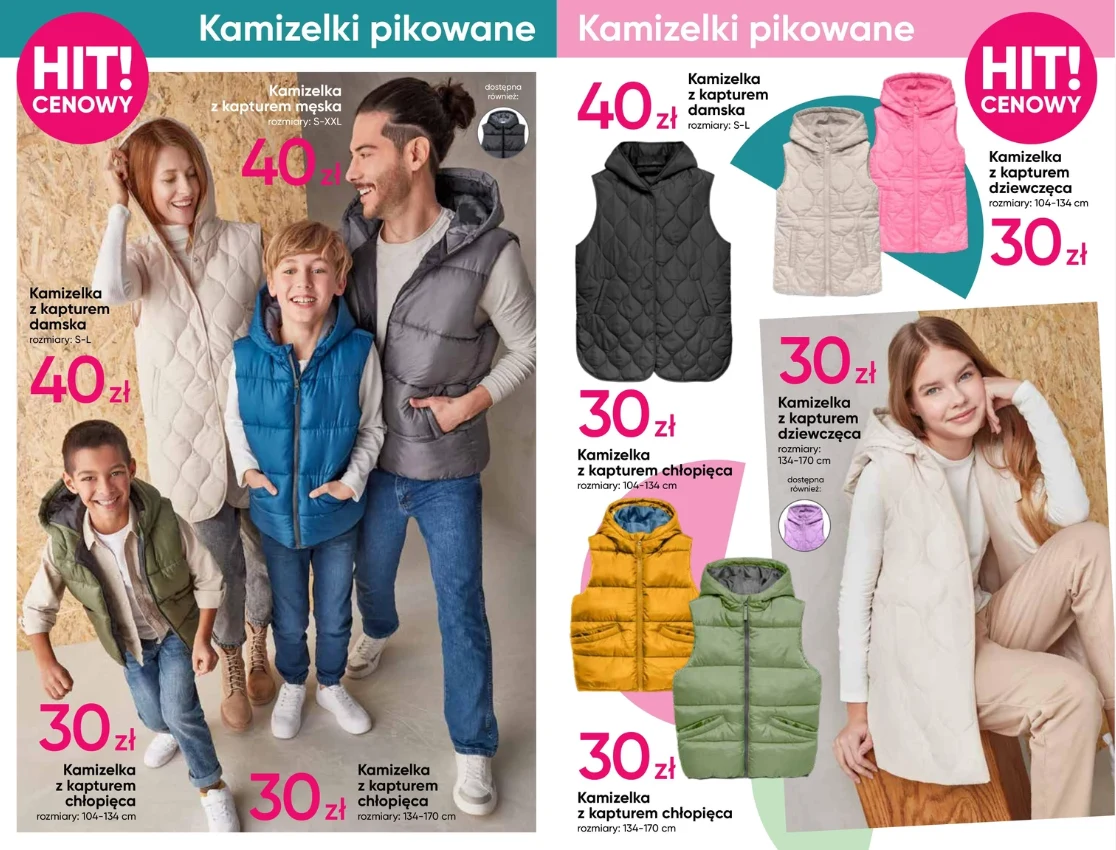 Kamizelki dla całej rodziny w Pepco! 