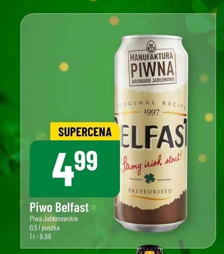 Manufaktura Piwna Browaru Jabłonowo Belfast Piwo ciemne 500 ml