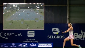 Burza i wiatr przerwały koncert Radwańskiej. Nagły zwrot i zaskakujący finisz