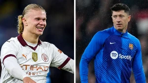 Erling Haaland i Robert Lewandowski