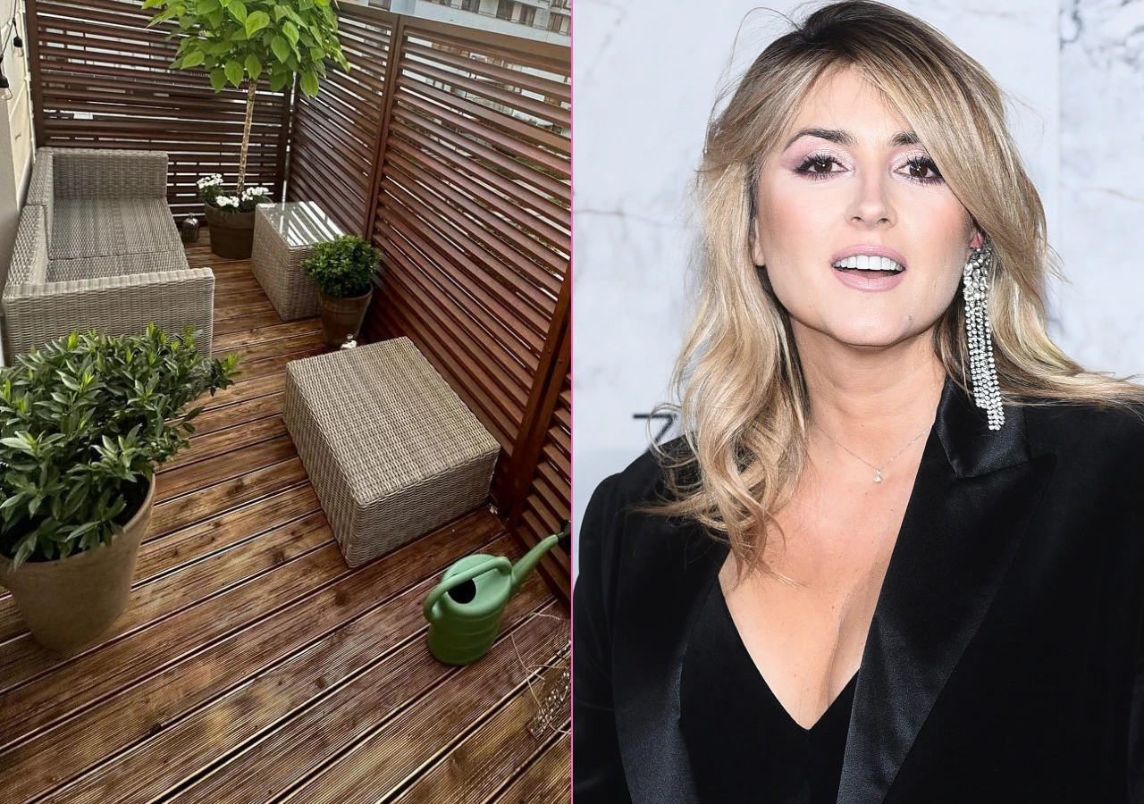 Tak mieszka Karolina Szostak. Balkon Tak mieszka Karolina Szostak. Balkon