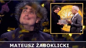 Mateusz Żaboklicki - zwycięzca programu "Milionerzy"