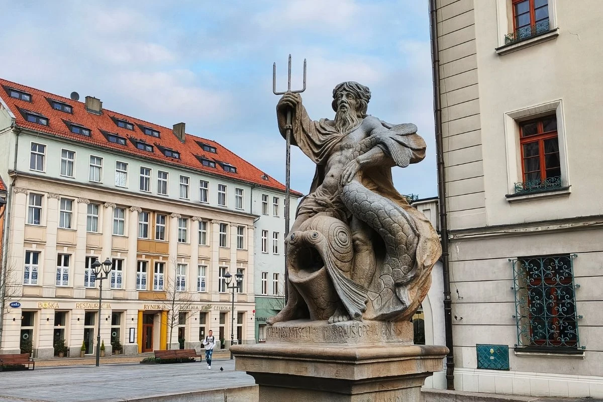 Gliwicki Neptun, znany również jako Jerzy z widłami Gliwicki Neptun, znany również jako Jerzy z widłami