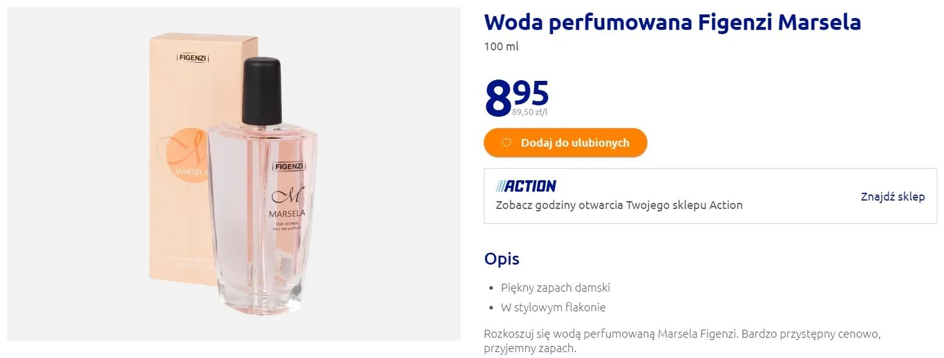 Perfumy w niskiej cenie w Action!