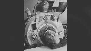 Paul Alexander zmarł na skutek powikłań po covidzie mając 78 lat/ źródło Tik Tok @ironlungman