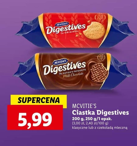 Ciastko z czekoladą McVitie's