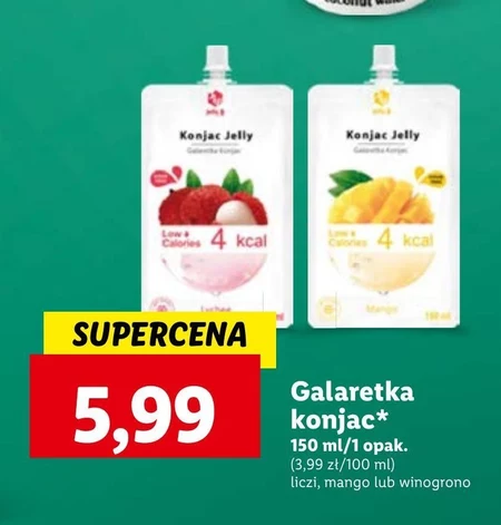 Galaretka słodka Konjac Jelly