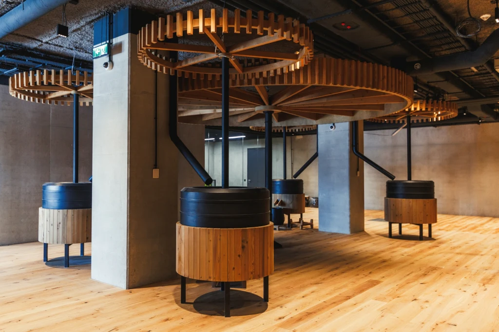 Obecnie trwa proces tworzenia interaktywnej wystawy w Fabryce Czekolady