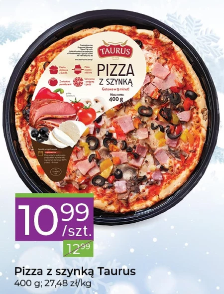 Taurus Pizza z kurczakiem 400 g