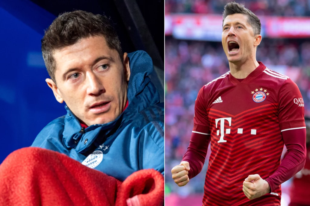 Robert Lewandowski - snajper FC Barcelona - podczas gry w Bayernie Monachium Robert Lewandowski - snajper FC Barcelona - podczas gry w Bayernie Monachium