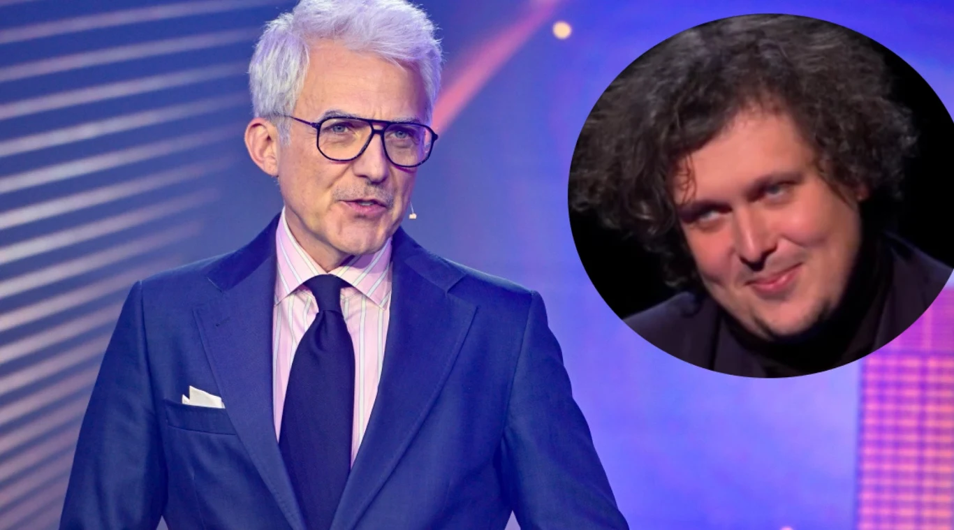 Zwycięzca "Milionerów" i Hubert Urbański Zwycięzca "Milionerów" i Hubert Urbański