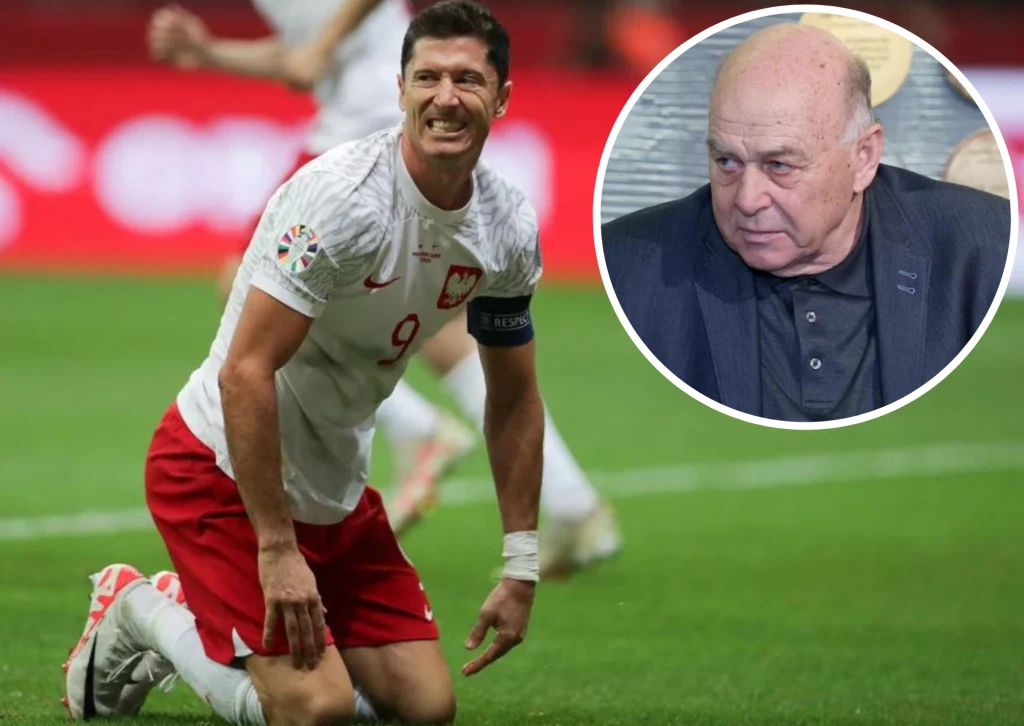 Grzegorz Lato (w kółku) przed barażami o awans na Euro 2024 ma uwagi do Roberta Lewandowskiego Grzegorz Lato (w kółku) przed barażami o awans na Euro 2024 ma uwagi do Roberta Lewandowskiego