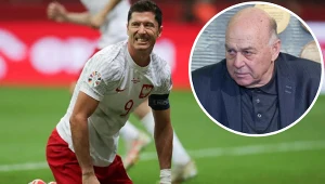 Grzegorz Lato (w kółku) przed barażami o awans na Euro 2024 ma uwagi do Roberta Lewandowskiego