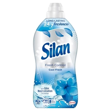 Silan Fresh Control Cool Fresh Płyn do zmiękczania tkanin 1012 ml (46 prań) - 0