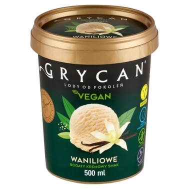 Grycan Vegan Lody waniliowe 500 ml - 0